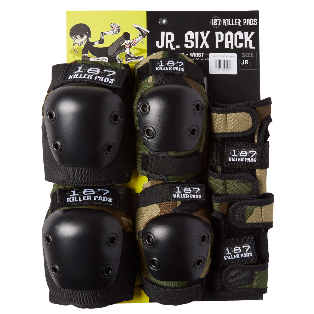 187 Six Pack Set of Pads - Camo