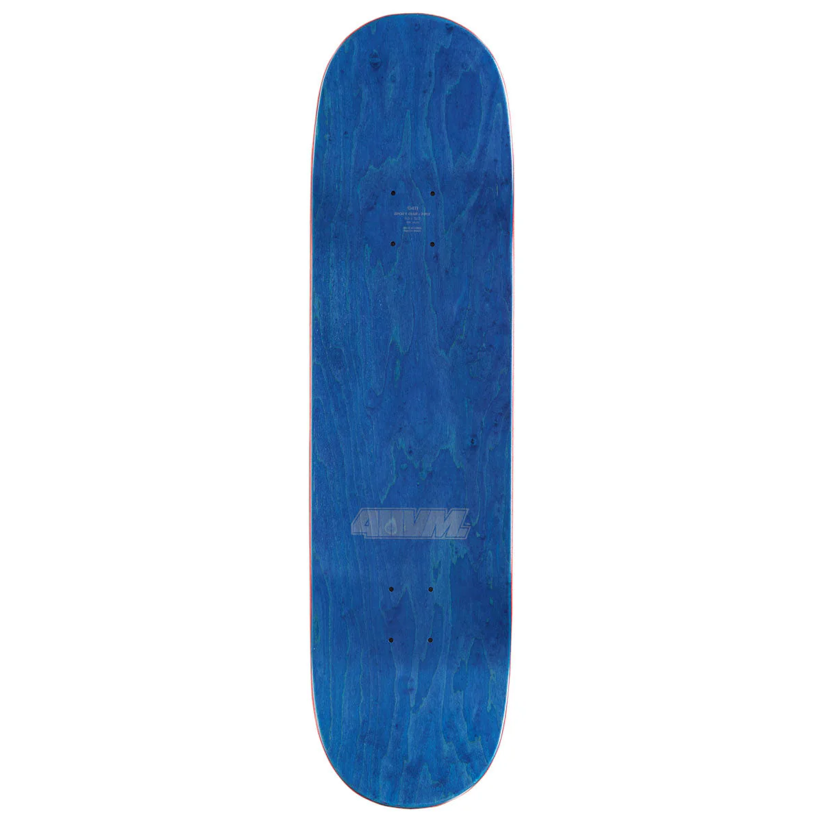 411VM Athletic Skateboard Complete - White - 8.50" - Image 2