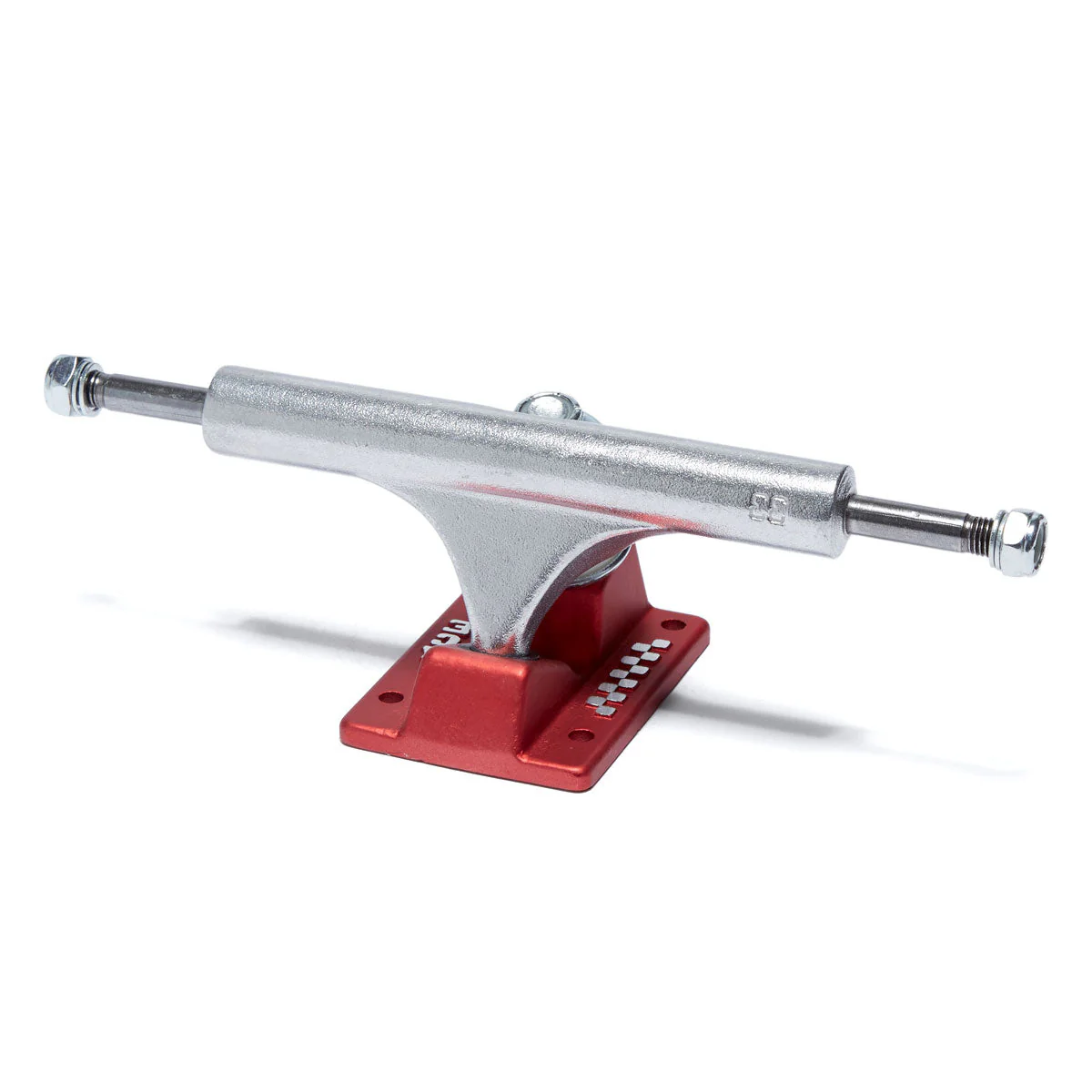 Ace Classic Skateboard Trucks - Polished/Red - 33