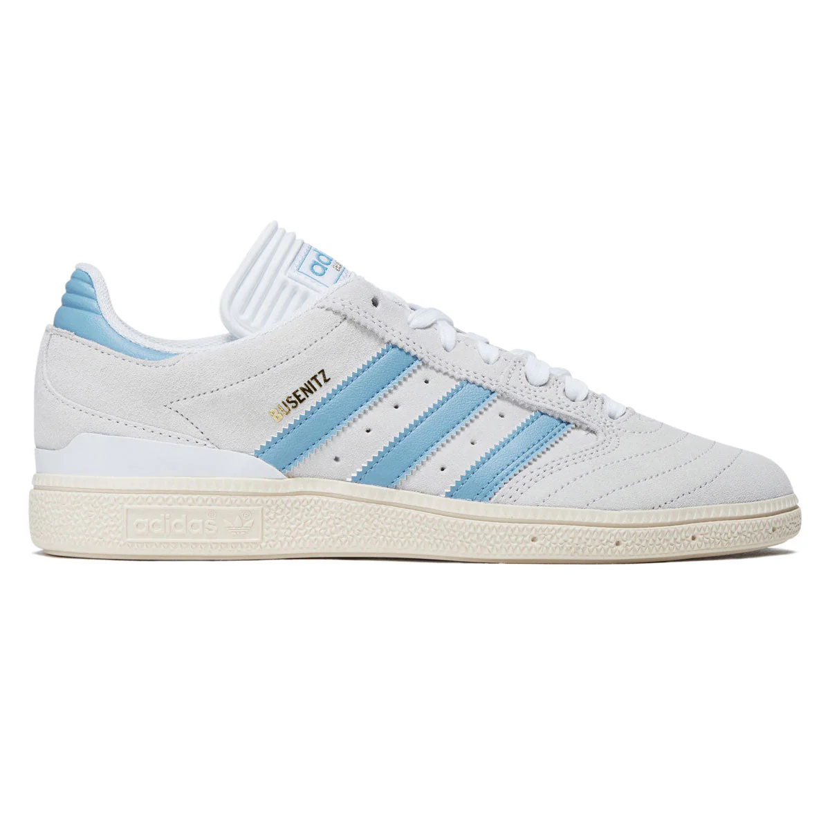 Adidas Busenitz Shoes - Grey/Light Blue/Core White