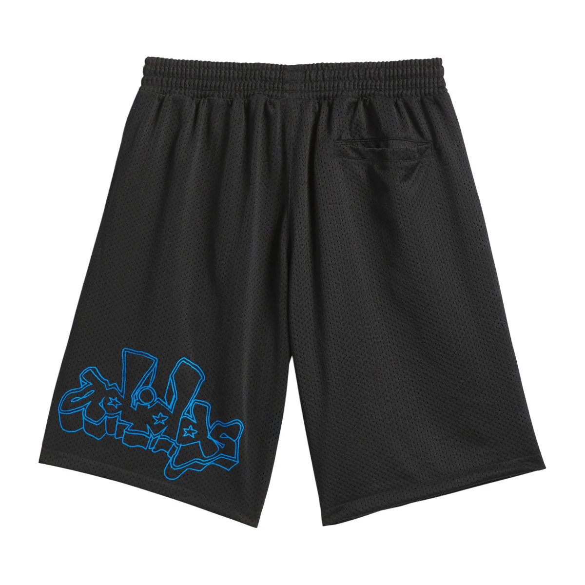 Adidas Kogan Shorts - Black/Lucid Ray Blue - Image 2