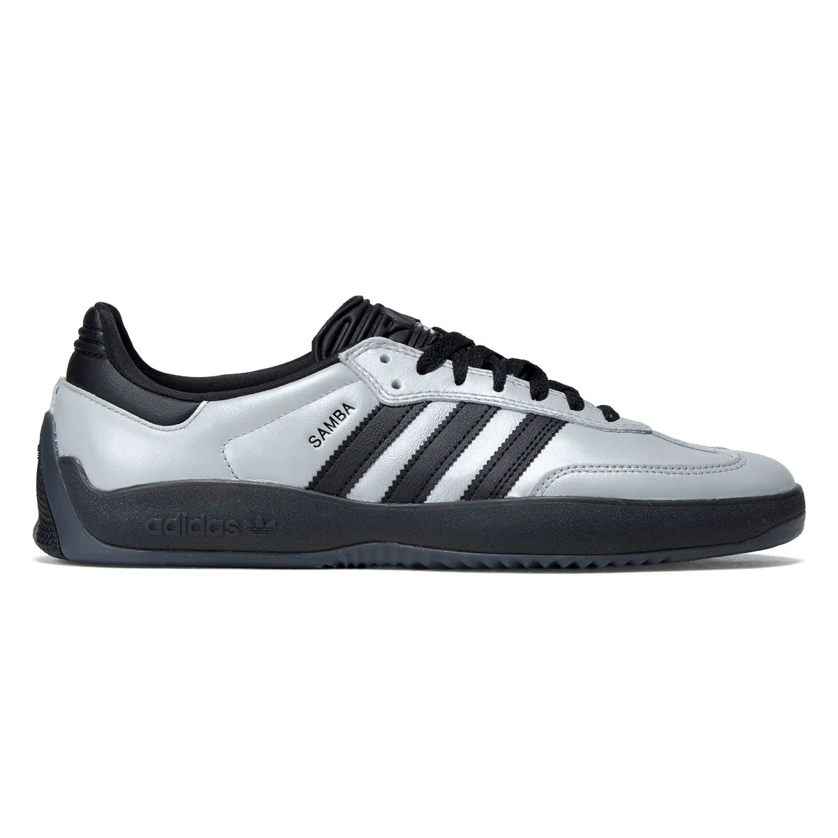 Adidas Puig Samba Shoes - Silver Metallic/Core Black/Core Black