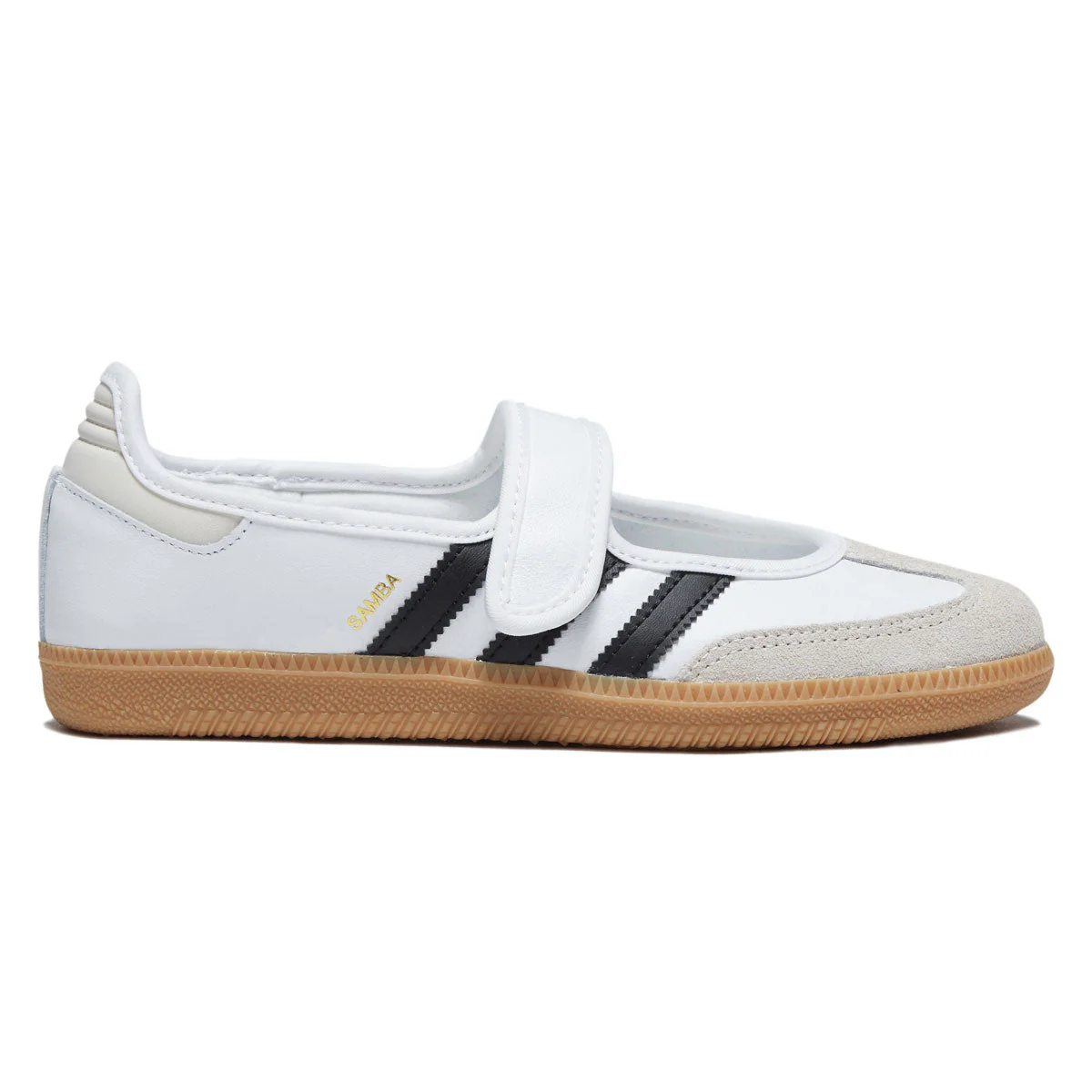 Adidas Womens Samba Jane Shoes - Ftwr White/Alumina/Core Black