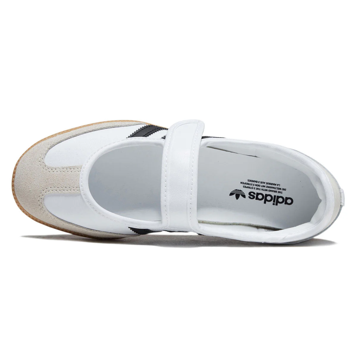 Adidas Womens Samba Jane Shoes - Ftwr White/Alumina/Core Black - Image 3