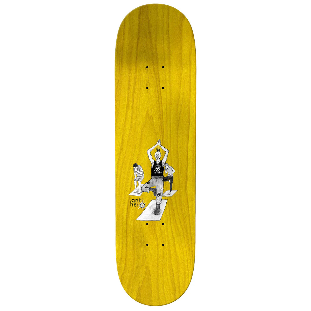 Anti-Hero Doobie I Farted In Yoga Class Skateboard Complete - 8.69" - Image 2
