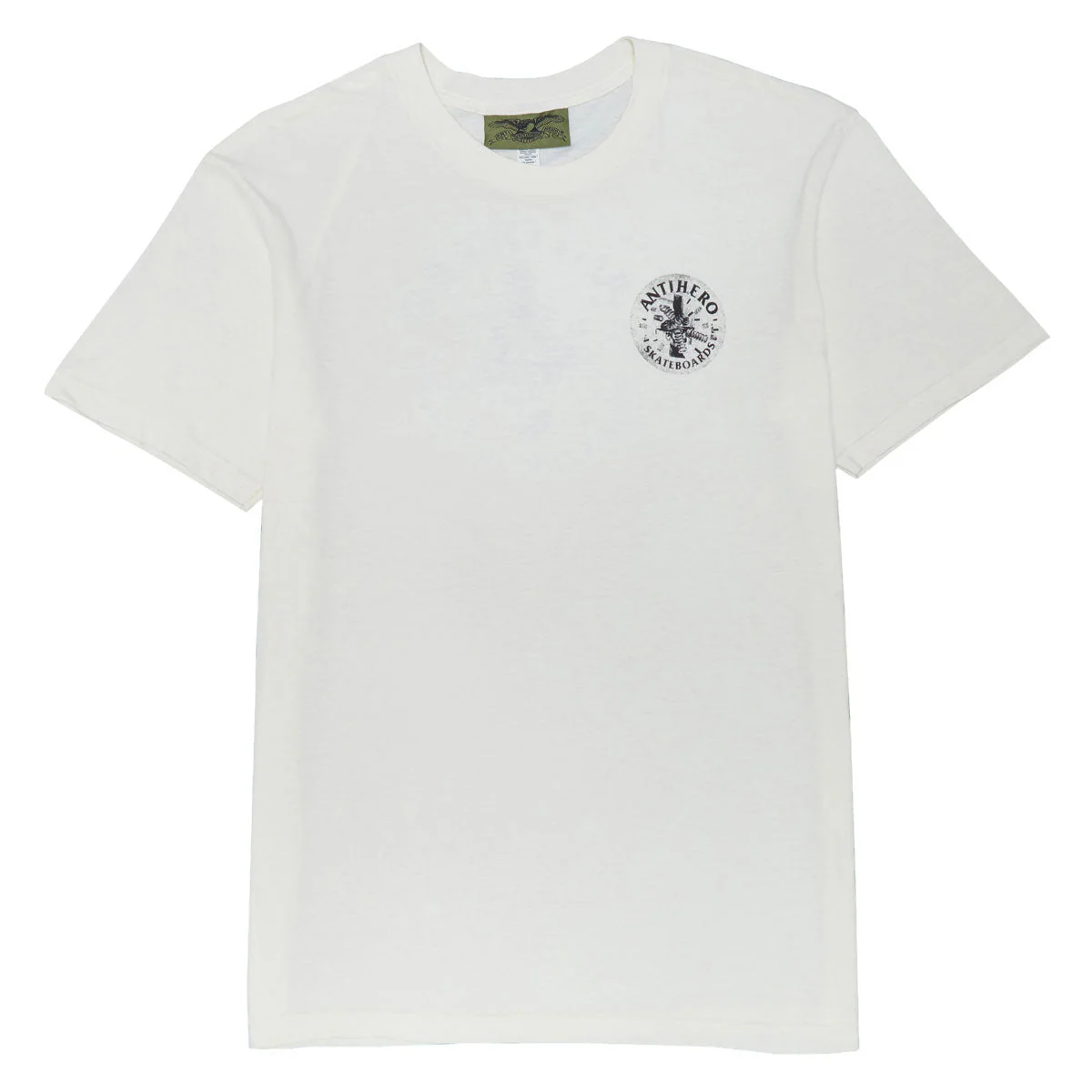 Anti-Hero Engineering T-Shirt - Heather Cream/Black - Image 2