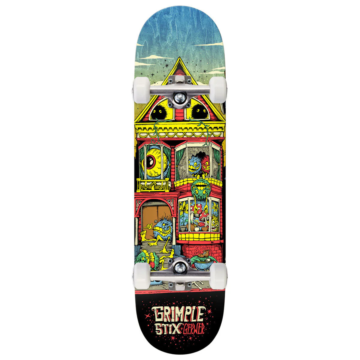 Anti-Hero Gerwer Grimple Stix Victorians Skateboard Complete - 8.25"