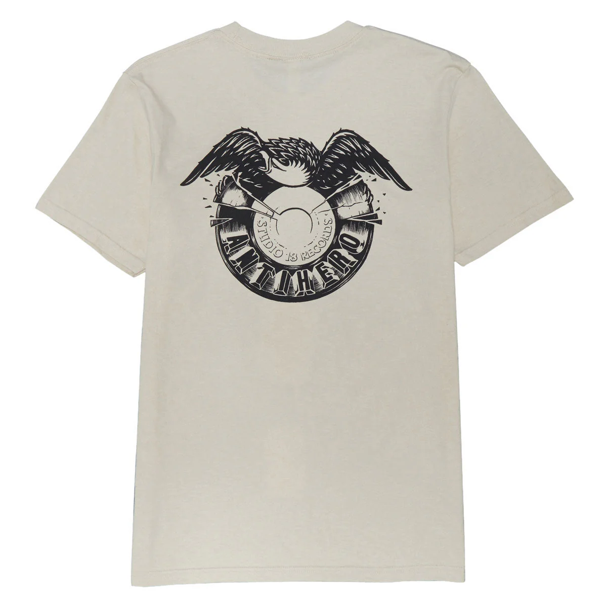 Anti-Hero Studio 18 T-Shirt - Heather Bone/Black