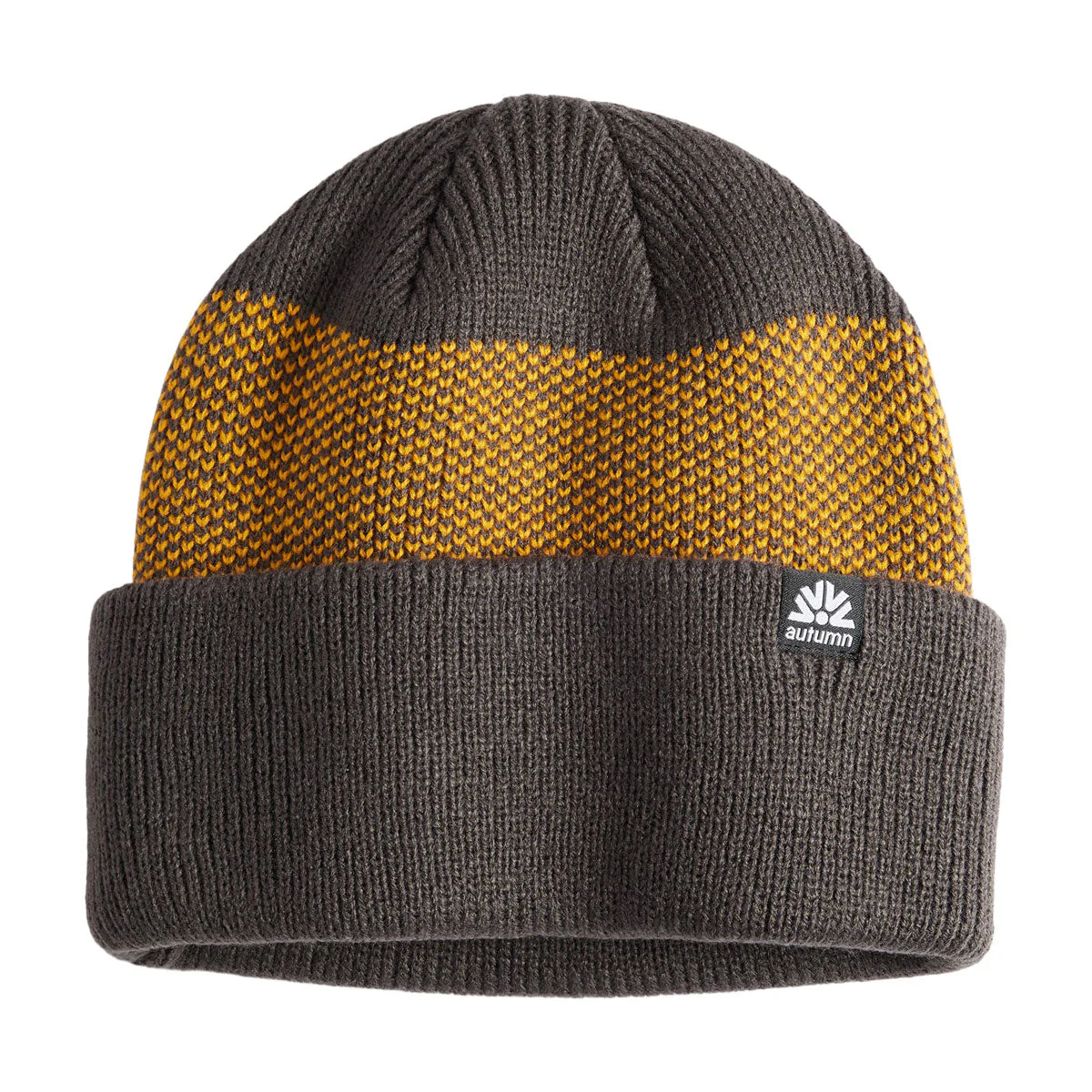 Autumn Birdseye Beanie - Pebble