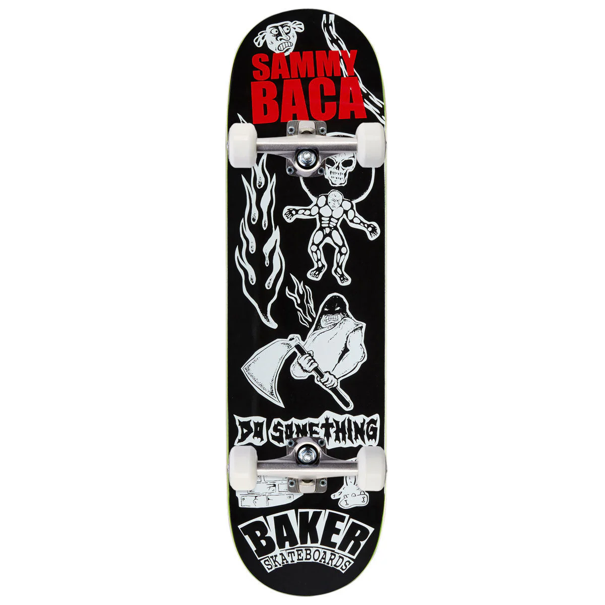 Baker Sammy Baca Divine Evil Skateboard Complete - 8.50"