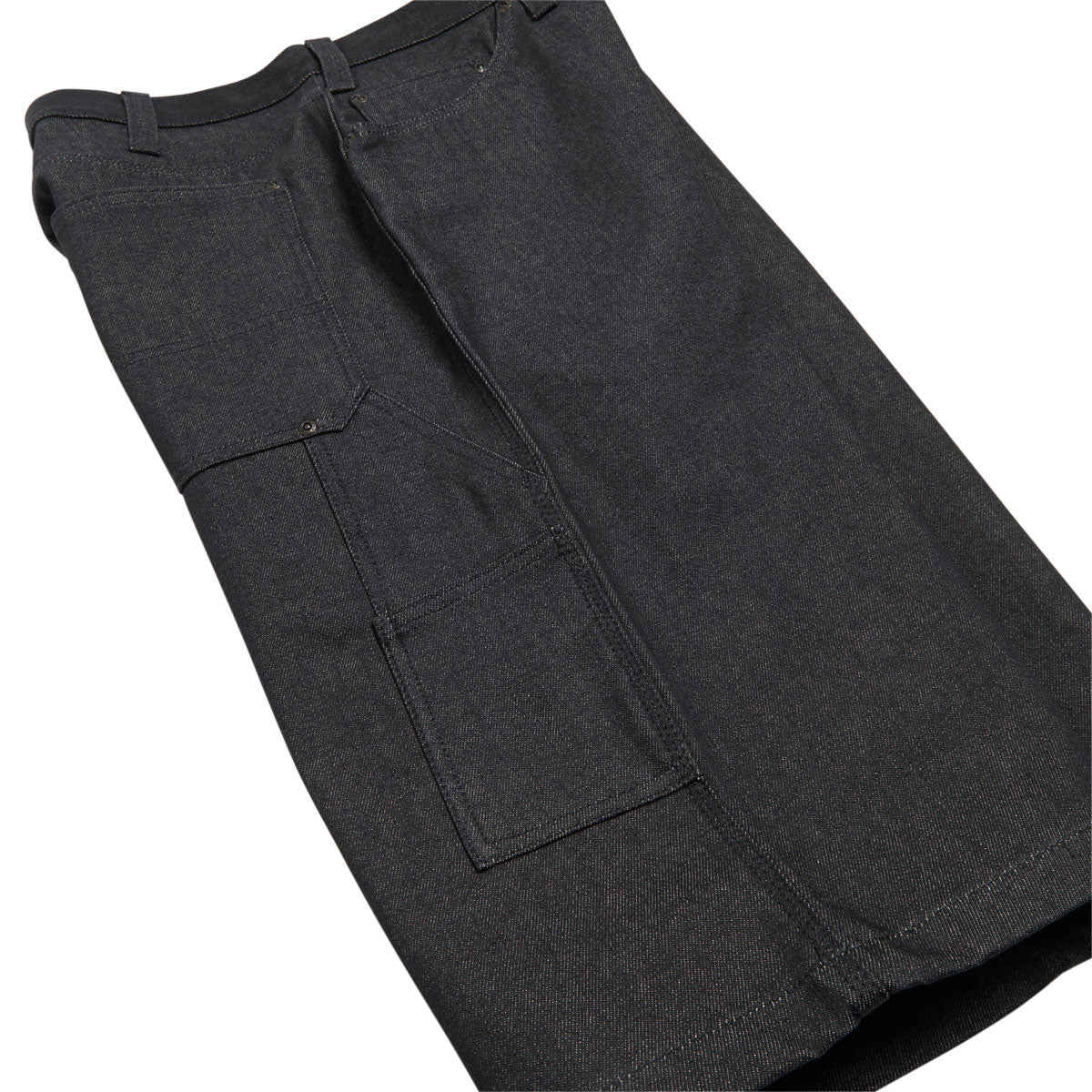 Ben Davis Carpenter Shorts - Charcoal Denim - Image 4