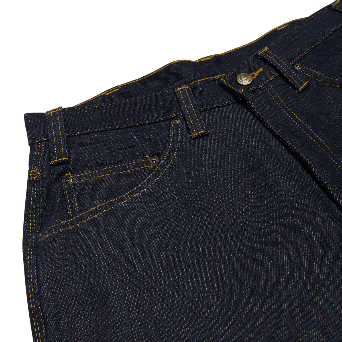 Ben Davis Carpenter Shorts - Indigo Denim - Image 5