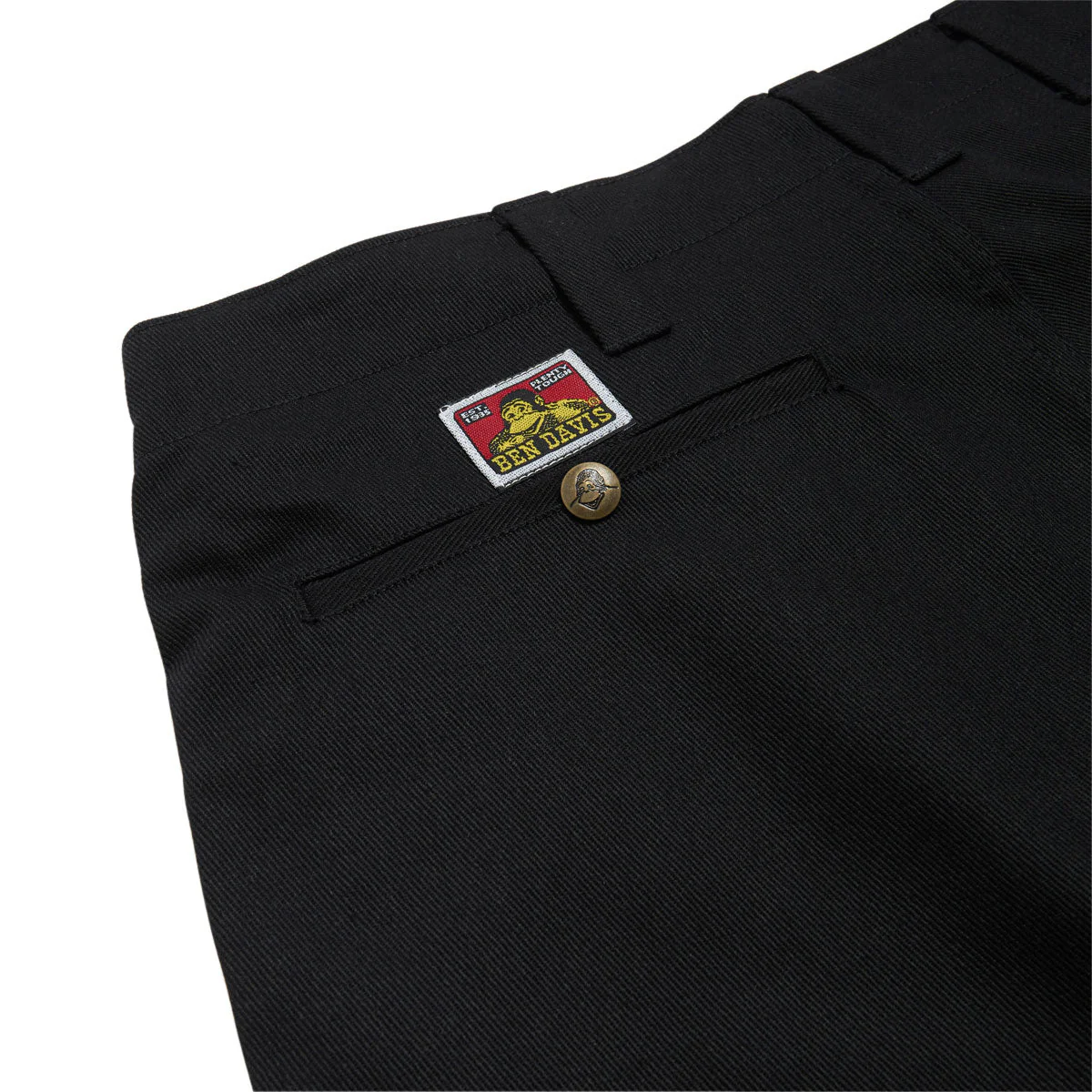 Ben Davis Original Ben's Shorts - Black - Image 4