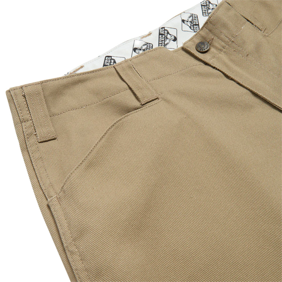 Ben Davis Original Ben's Shorts - Khaki - Image 3