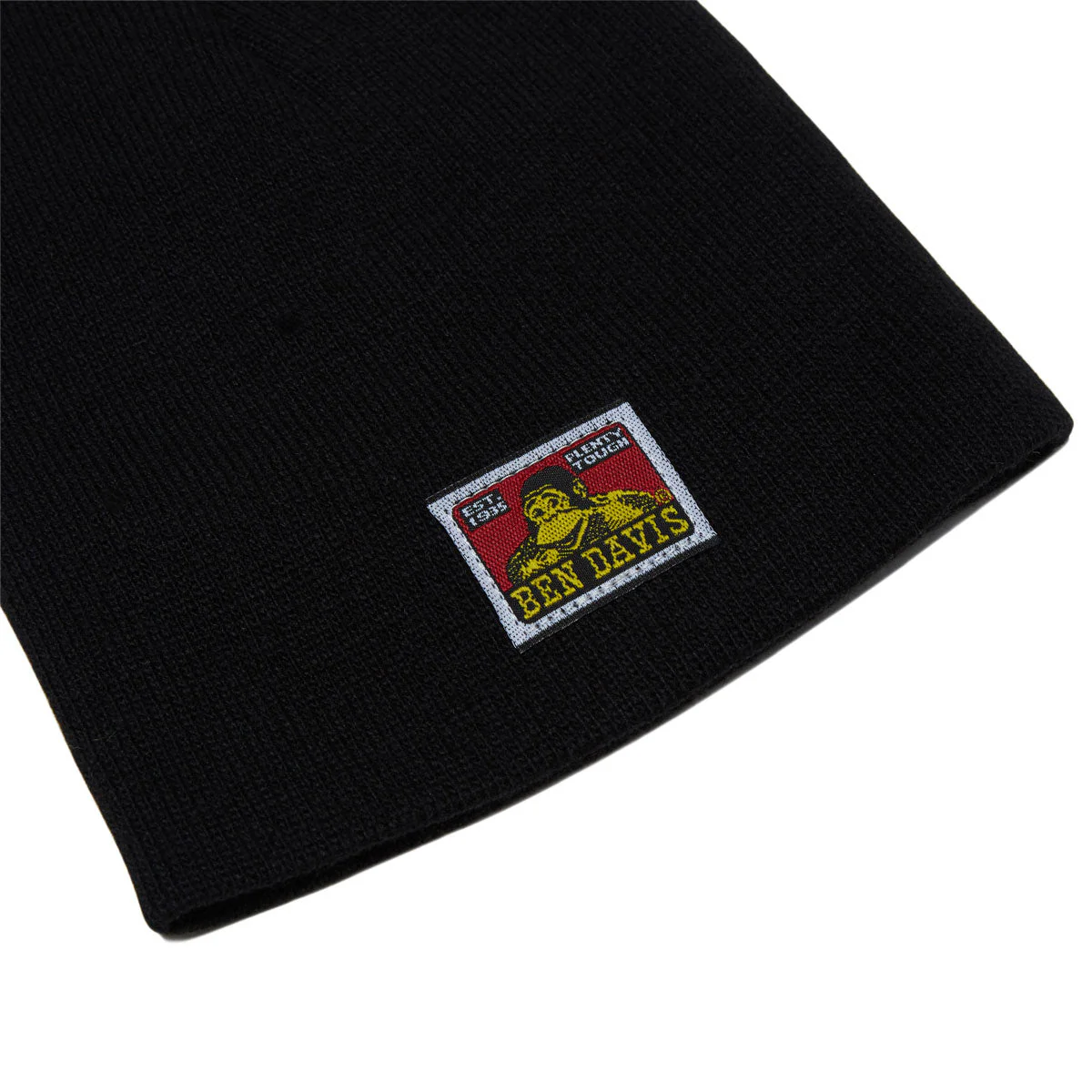 Ben Davis Skull Beanie - Black - Image 2