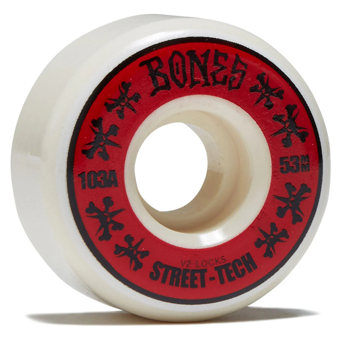 Bones STF Locks 103a V2 Lock Skateboard Wheels - 53mm