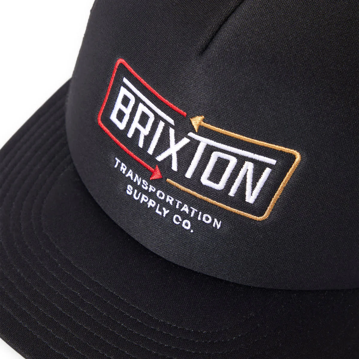 Brixton Caldwell Np Hp Trucker Hat - Black/Black - Image 3