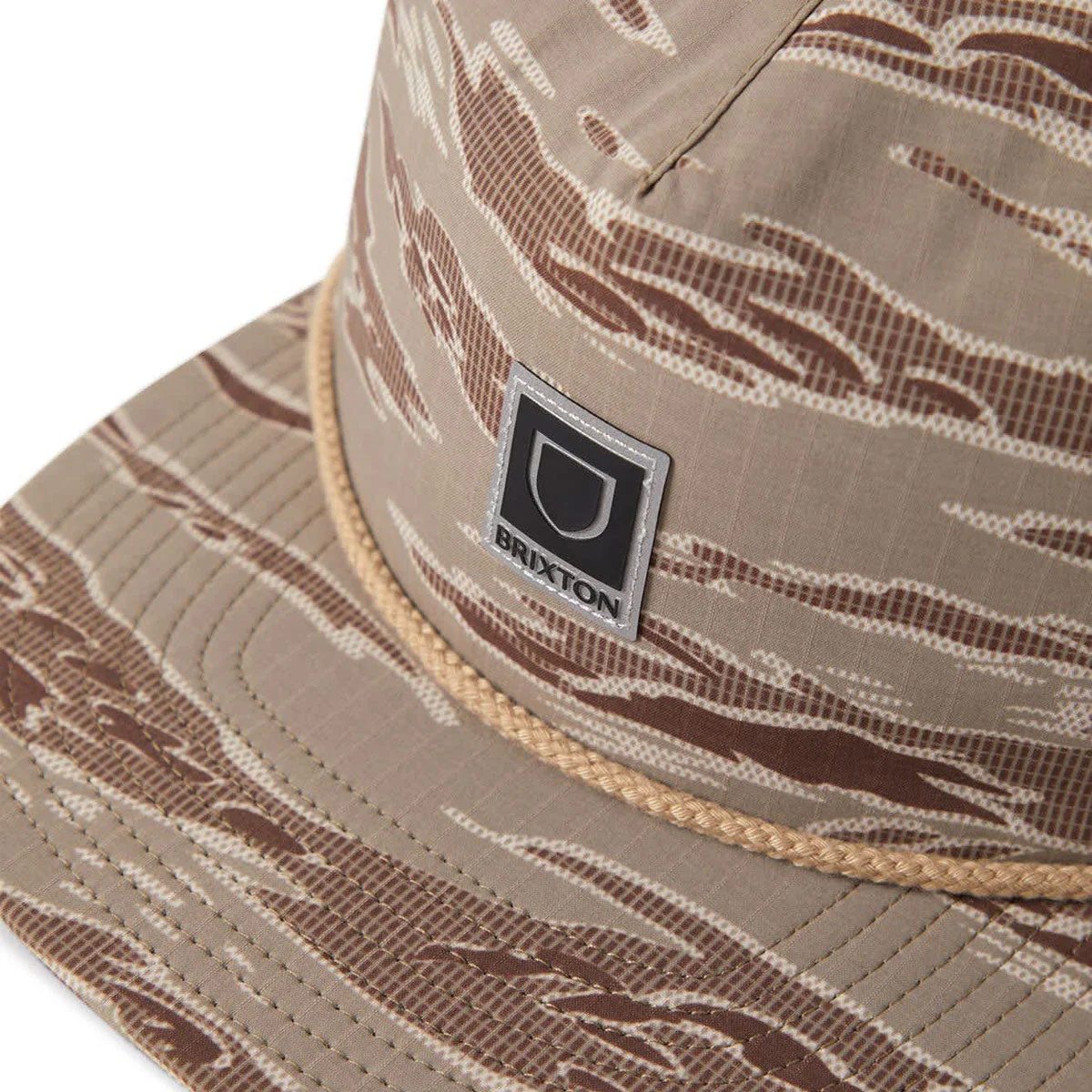 Brixton Journey Mp Performance Snapback Hat - Desert Tiger Camo - Image 3