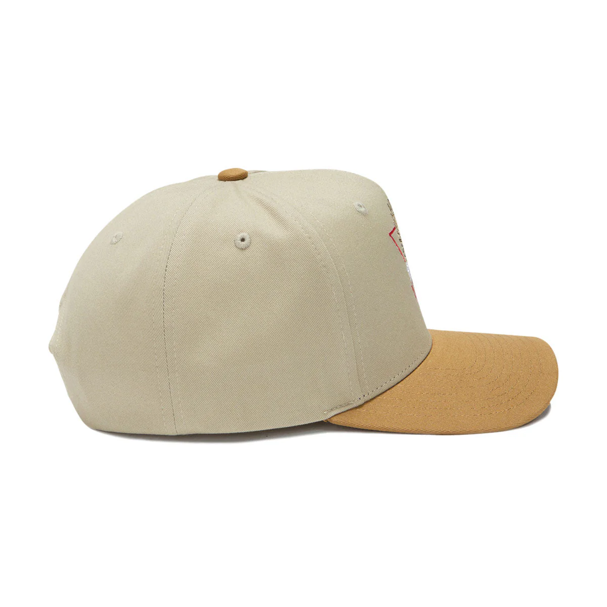 Brixton Opal C Np Mp Snapback Hat - Sand/Dark Khaki - Image 3
