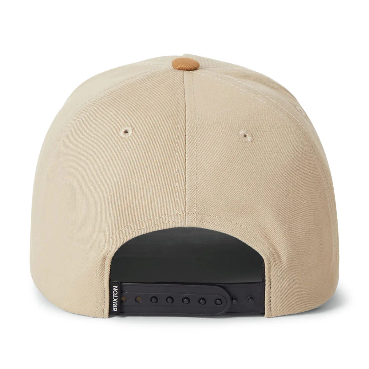 Brixton Opal C Np Mp Snapback Hat - Sand/Dark Khaki - Image 5