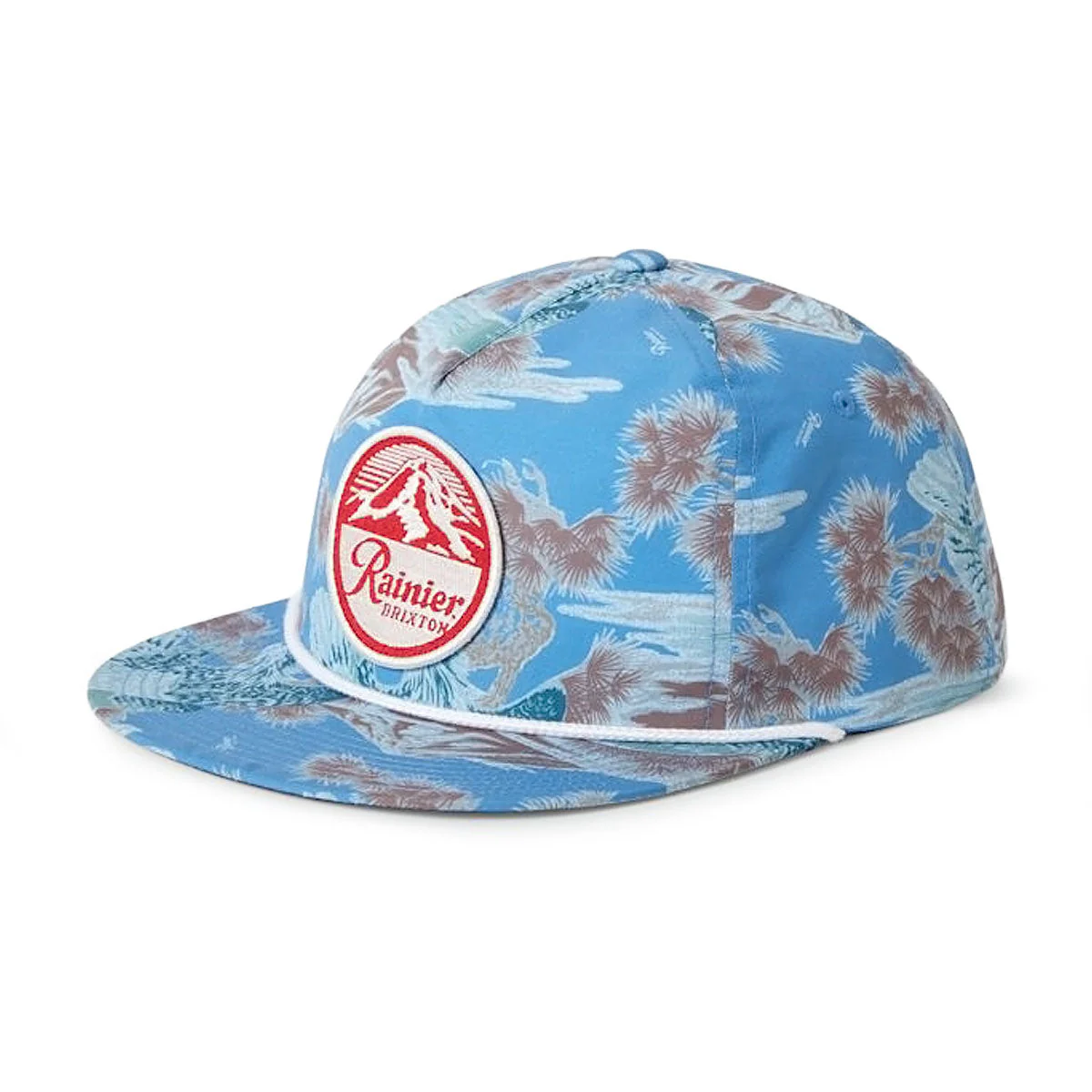 Brixton x Rainier Brixton Hp Snapback Hat - Blue Sky