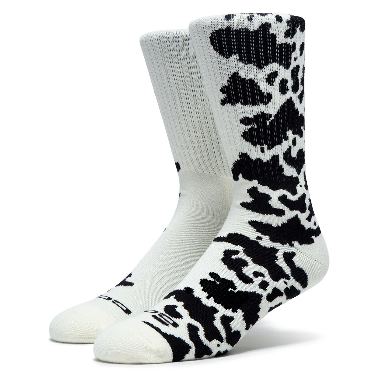 CCS Cow Socks - White/Black