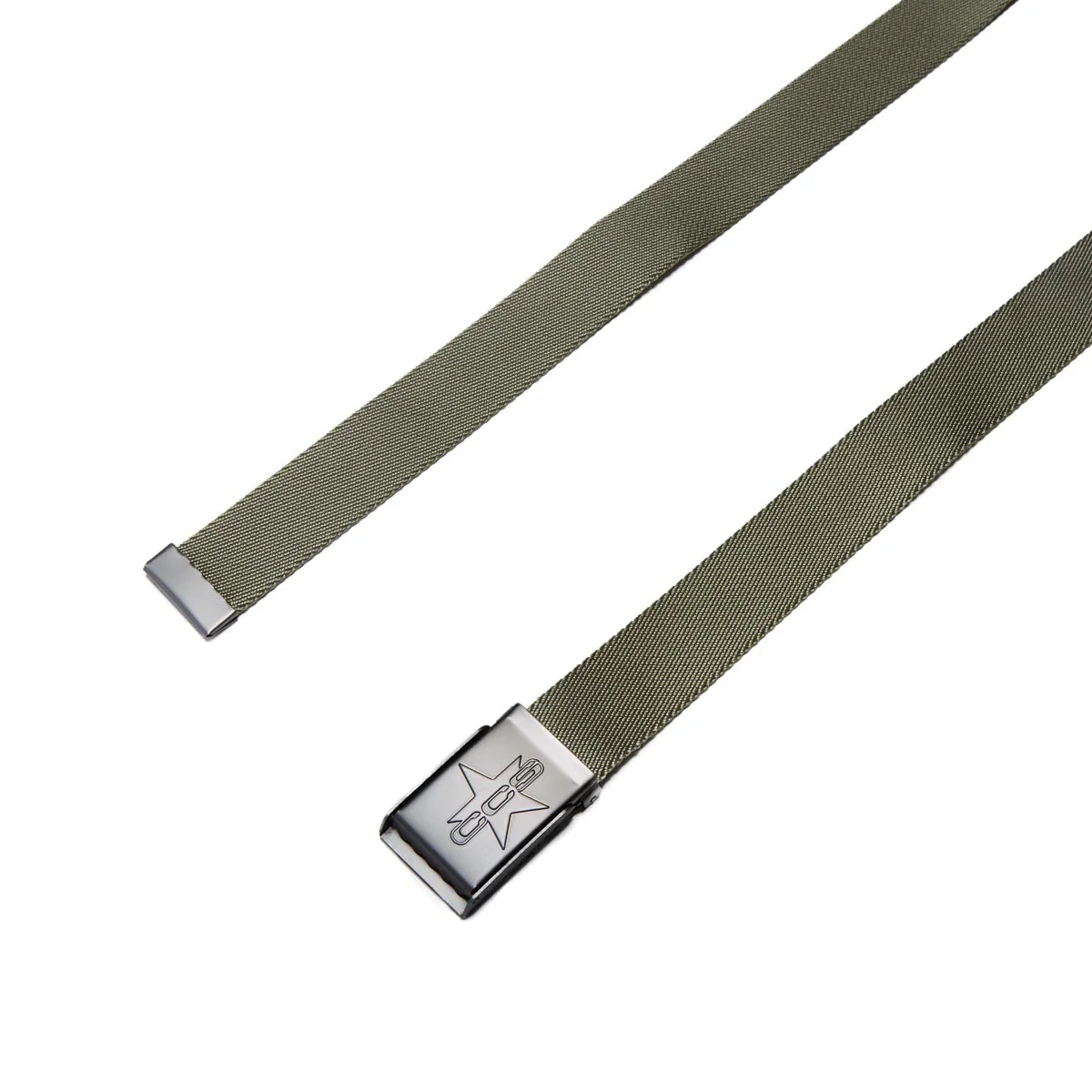 CCS Gunmetal 97 Star Web Belt - Olive - Image 2