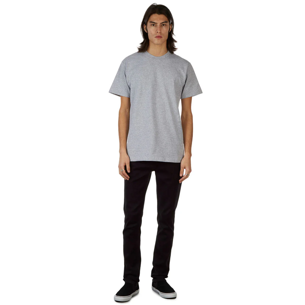 CCS Skinny Stretch Denim Jeans - 12oz Black - Image 2