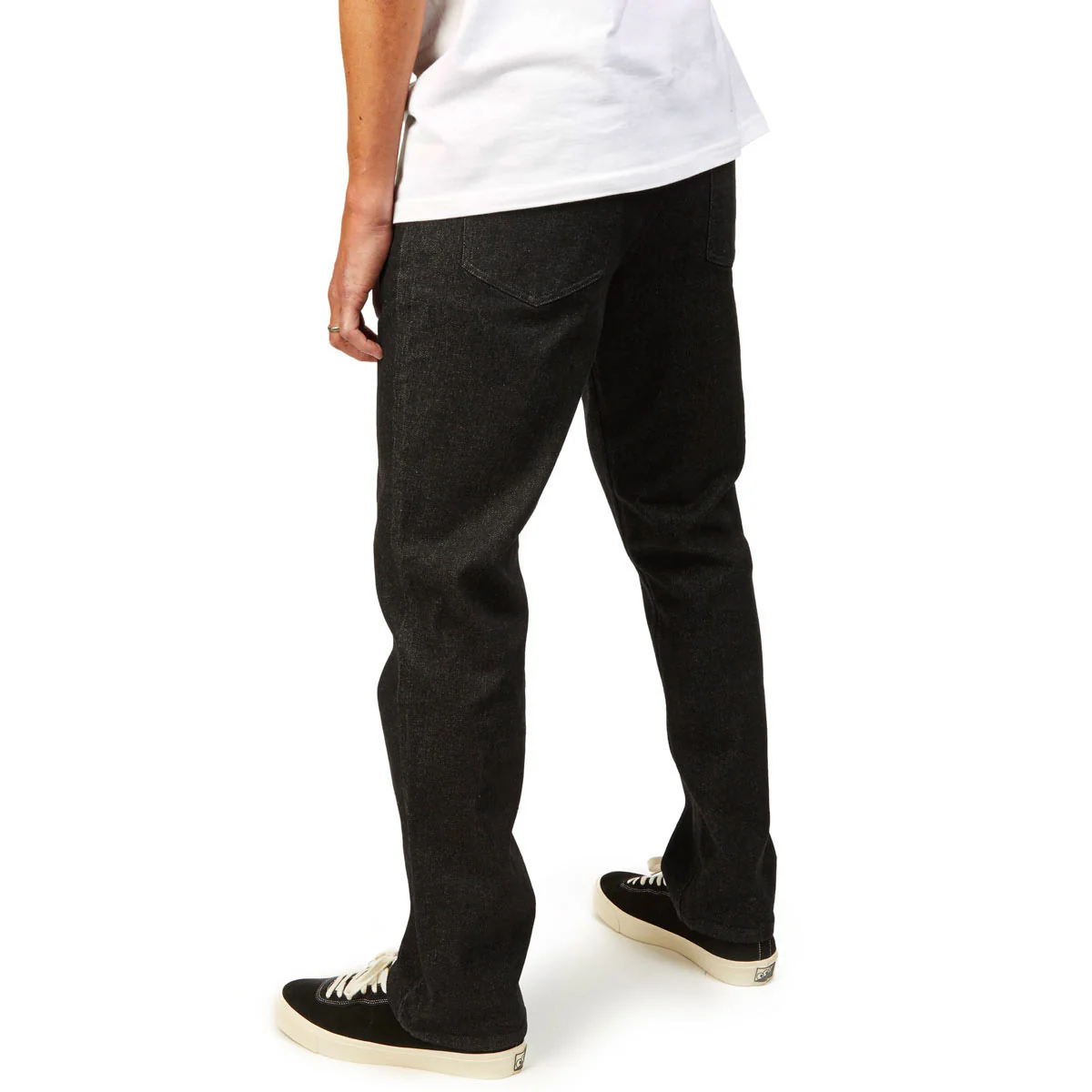 CCS Slim Stretch Denim Jeans - 12oz Black - Image 3