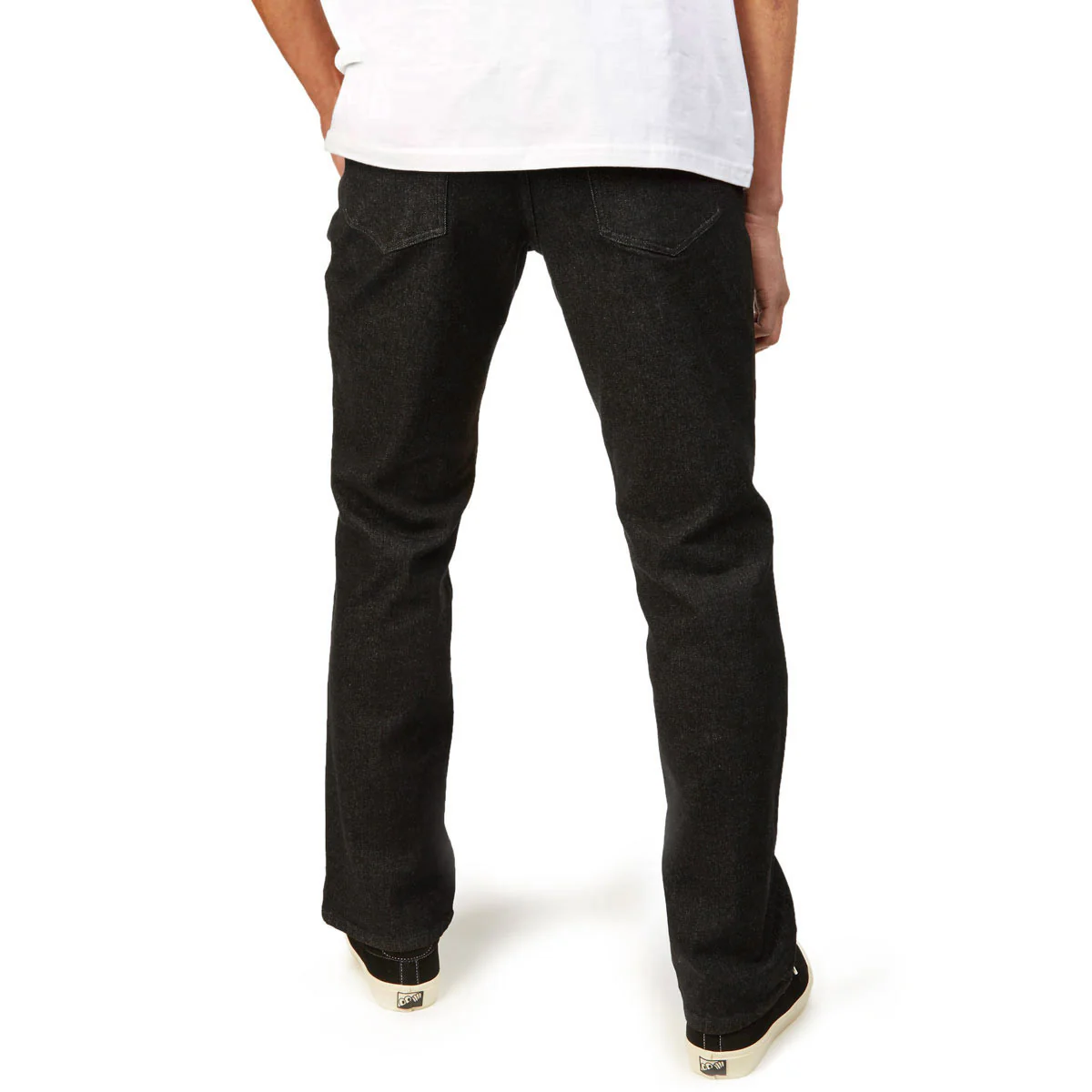 CCS Slim Stretch Denim Jeans - 12oz Black - Image 4