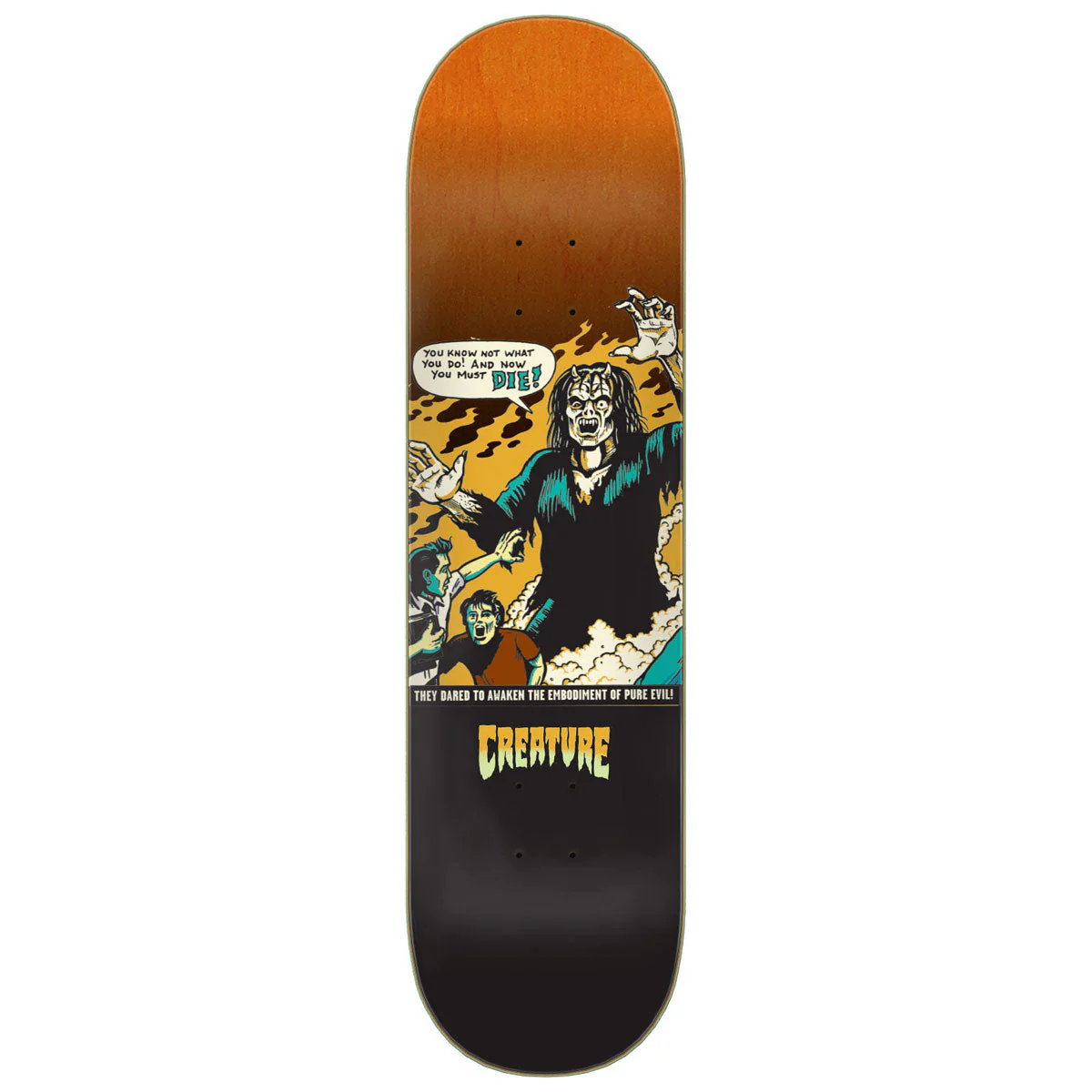 Creature Comicbook Relic Stumps 7 Ply Birch Skateboard Deck - 8.25"