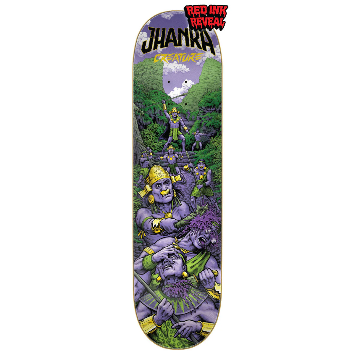 Creature Gonzalez Warriors VX Skateboard Deck - 8.375"
