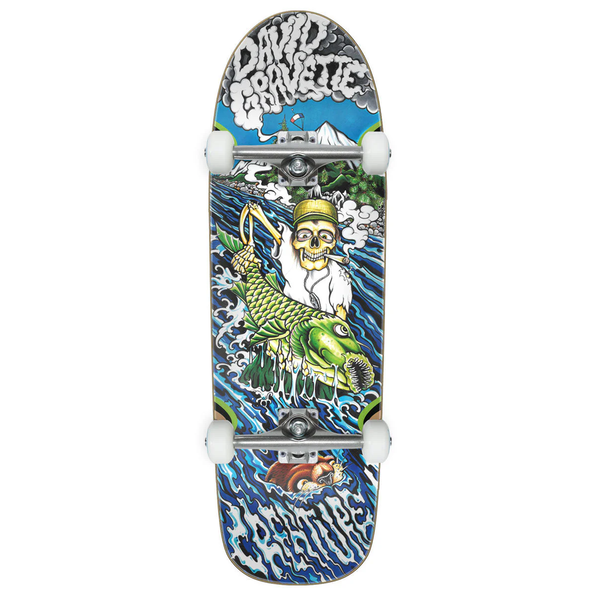Creature Gravette Hippe Falls Pro Skateboard Complete - 9.00"