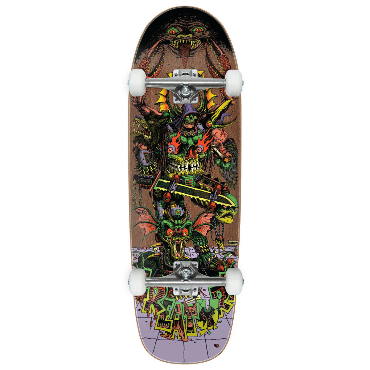 Creature Hallucination Beast Skateboard Complete - 9.55"