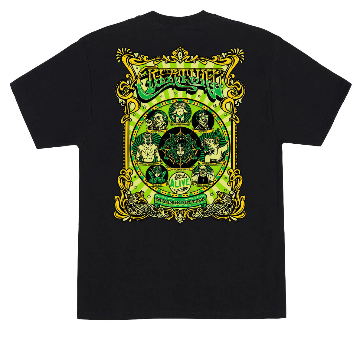 Creature Sideshow T-Shirt - Black