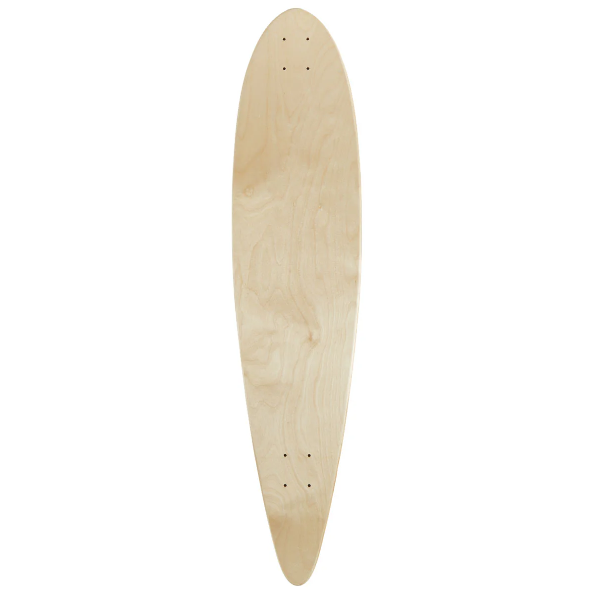 Daddies Mall Poster Blacklight Pintail Longboard Deck - Black/Glow - Image 3