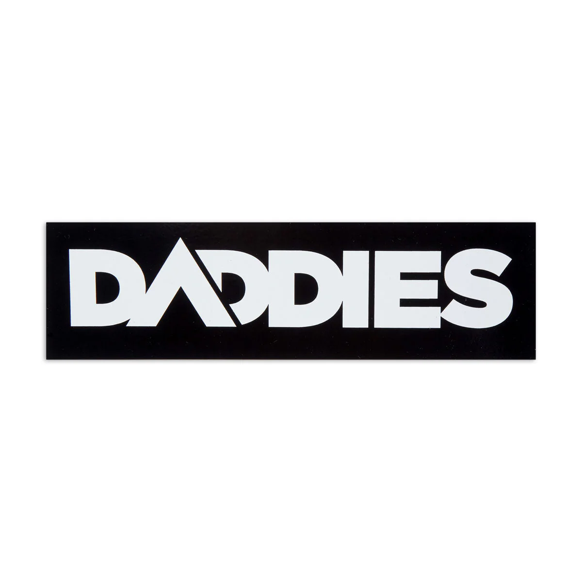 Daddies Stock Sticker Black