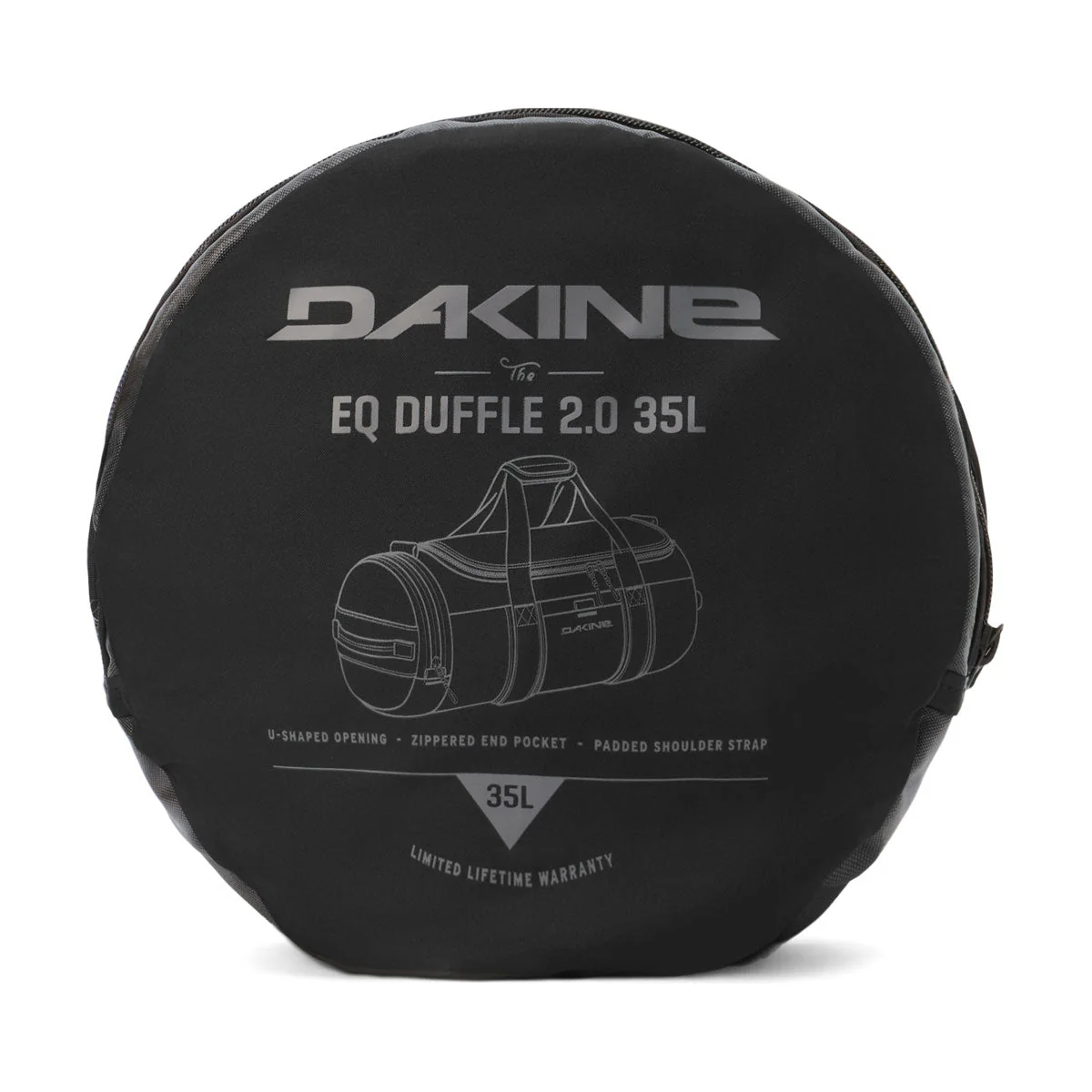 Dakine EQ 2.0 35L Duffle Bag - Carbon Heather - Image 3