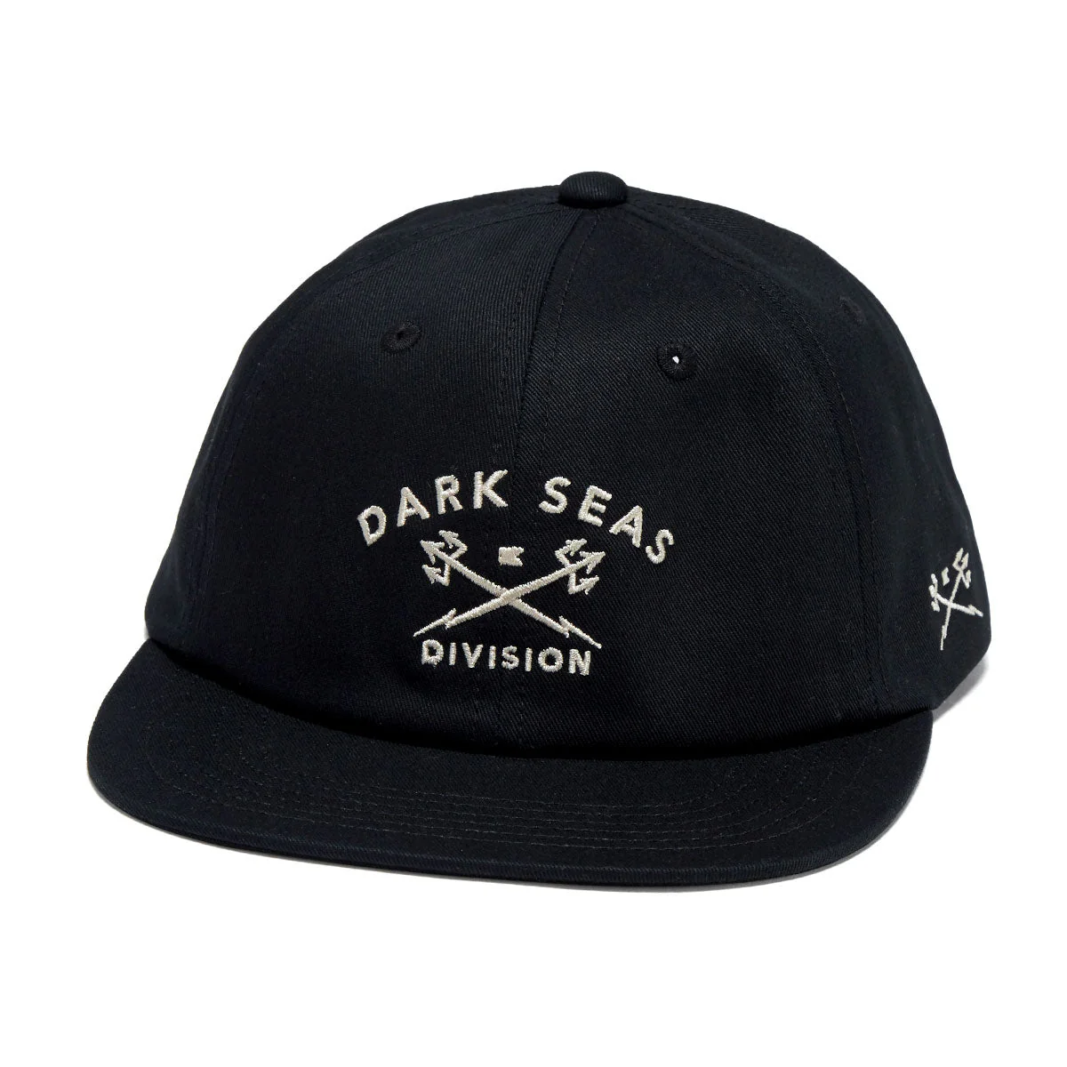 Dark Seas Tridents Low Pro Hat - Black