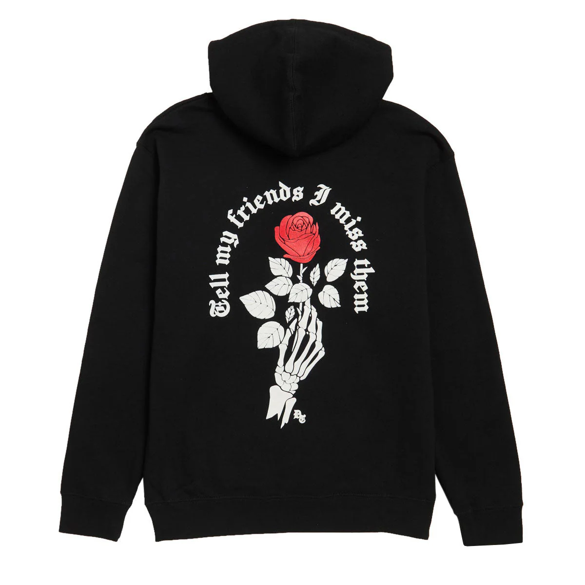 Designer Trash Tell Your Friends Hoodie - Black