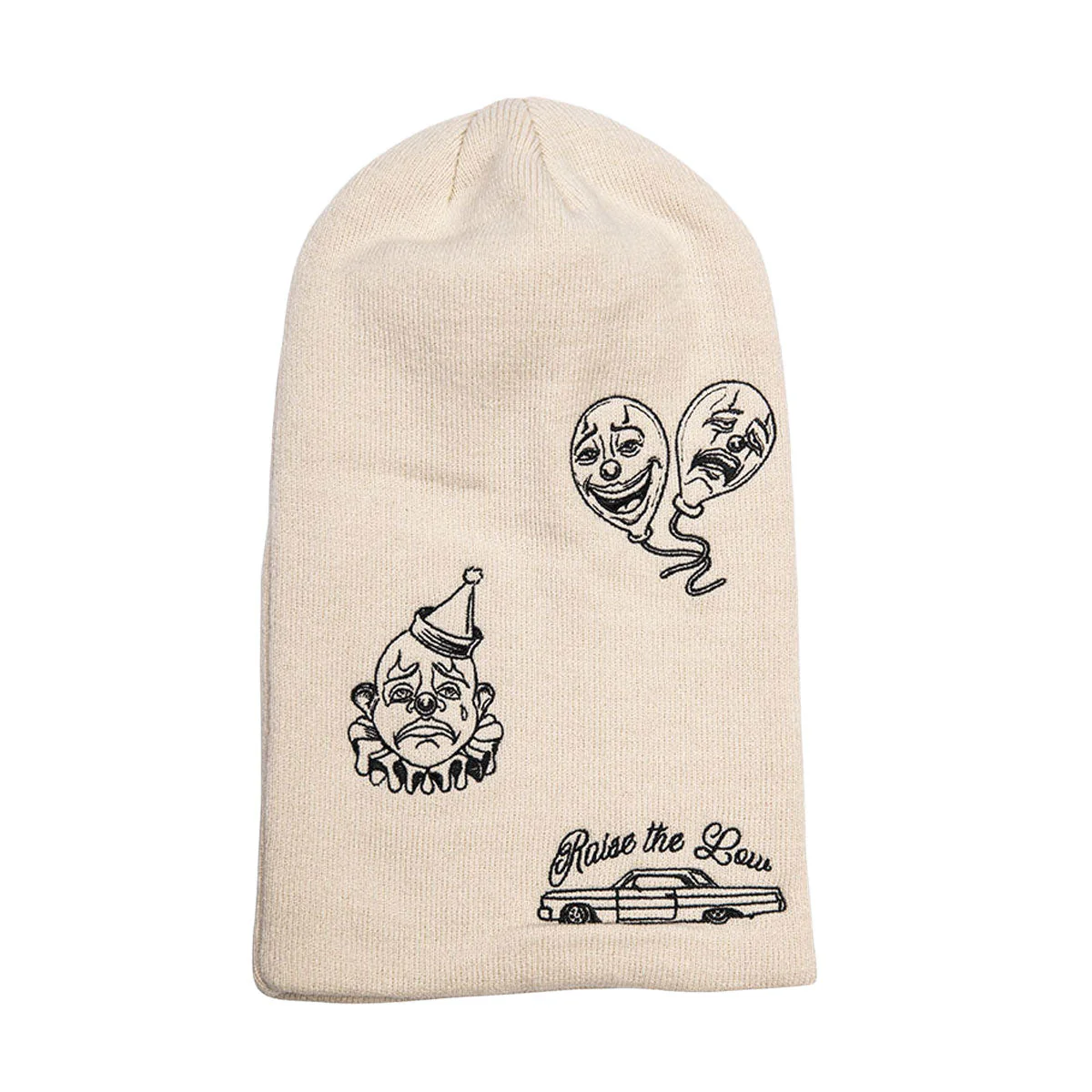 DGK Clownin Ski Mask - Cream - Image 2