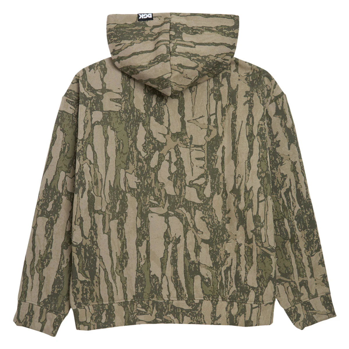 DGK Cortex Zip Up Hoodie - Bark Camo - Image 2