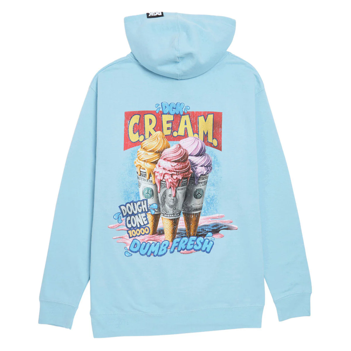 DGK Dough Cone Hoodie - Blue Aqua - Image 2