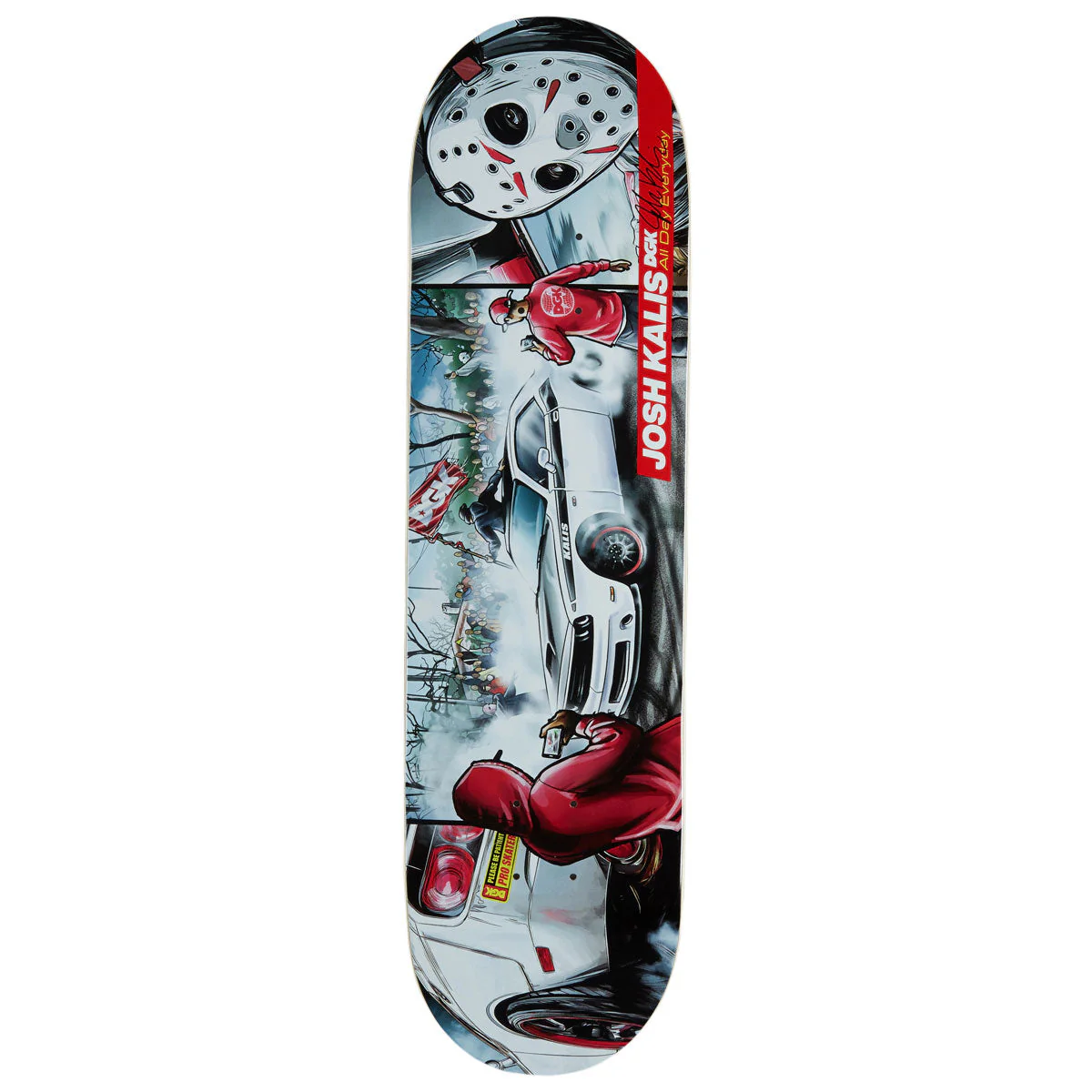 DGK Oversteer Kalis Skateboard Deck - 8.06"
