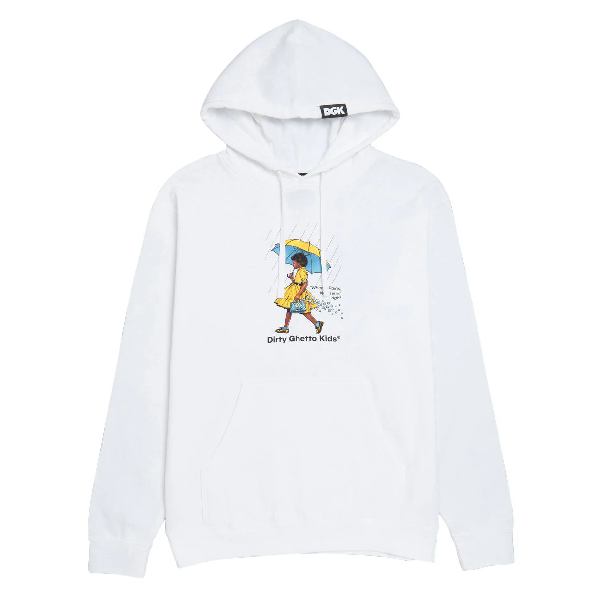DGK Rain Or Shine Hoodie - White