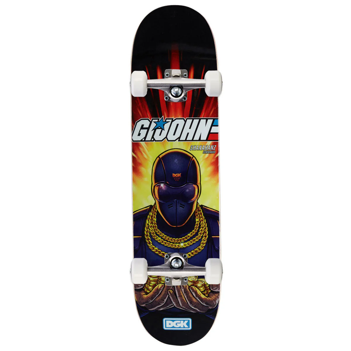 DGK Snake Shanahan Skateboard Complete - 8.06"