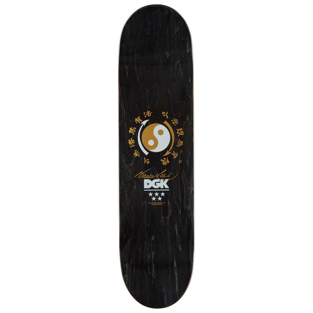 DGK x Bruce Lee Legend Skateboard Complete - Red Foil - 8.50" - Image 2