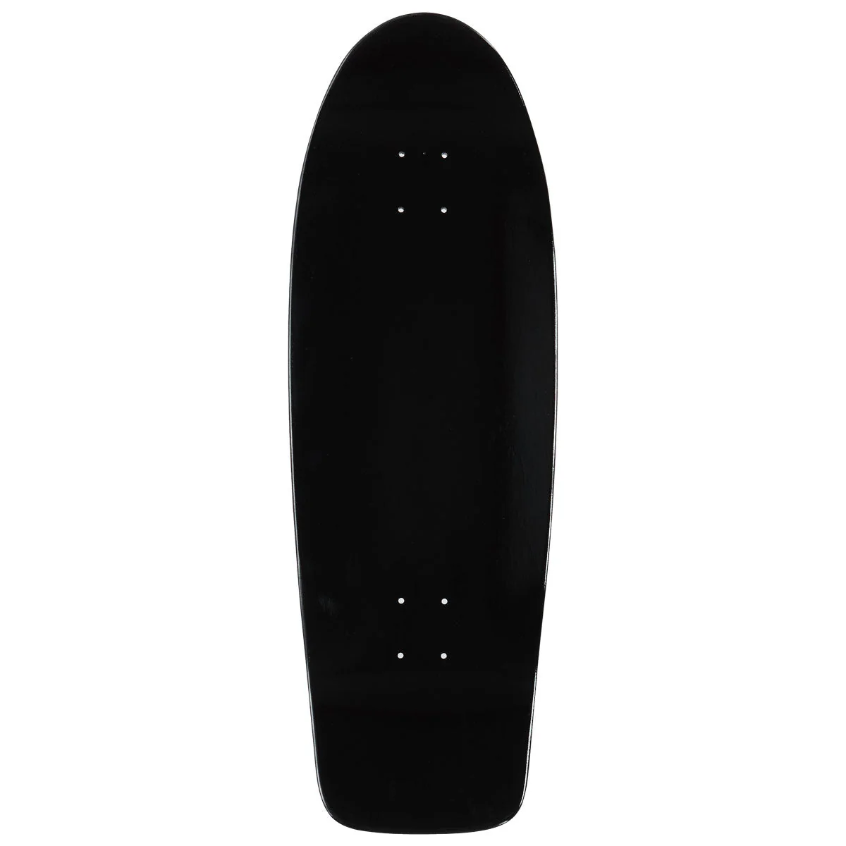 Dogtown Cross Logo 70s Rider Skateboard Deck - Gloss Black/Metallic Red Cross - 10.00" - Image 2