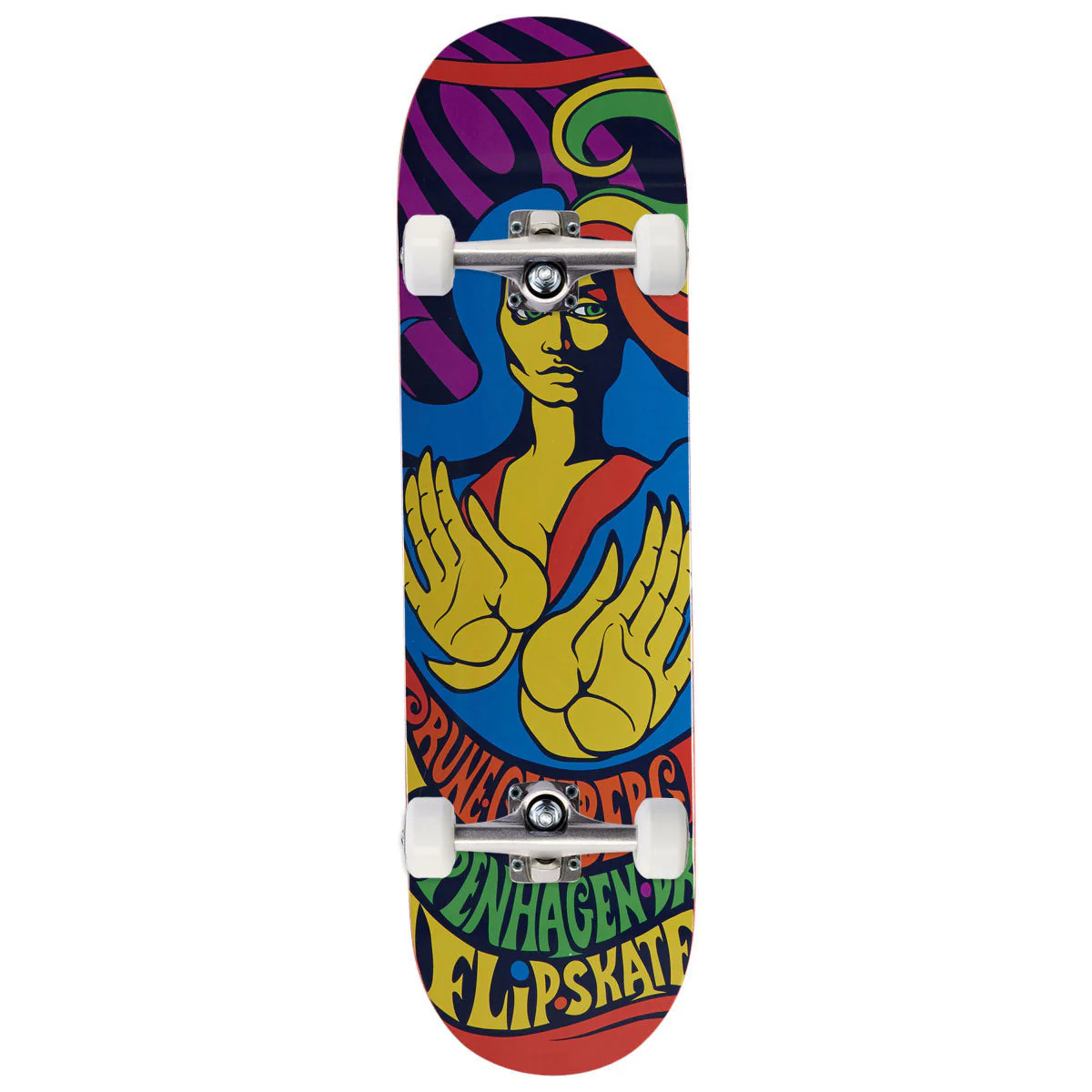 Flip Mother Earth Glifberg Skateboard Complete - 8.60"