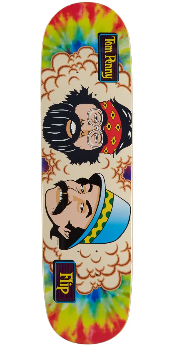 Flip Penny Toms Friends Skateboard Deck - Tie Dye - 8.25"